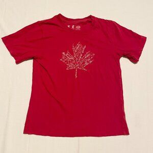 Canada Olympics Games 2010 Youth Shirt Size XL Vancouver Red Cheerios Maple Leaf